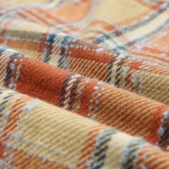 Last one New Oversized plaid shacket - Picture 6 of 15